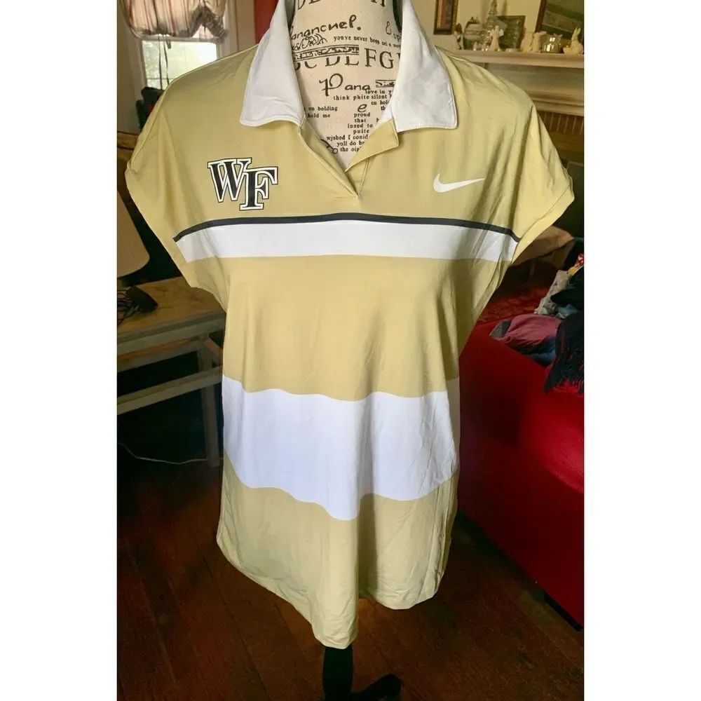 Wake Forest University Dry Fit Golf/Tennis Shirt